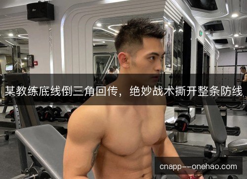 某教练底线倒三角回传，绝妙战术撕开整条防线